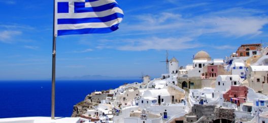 Greece-Santorini-Flag